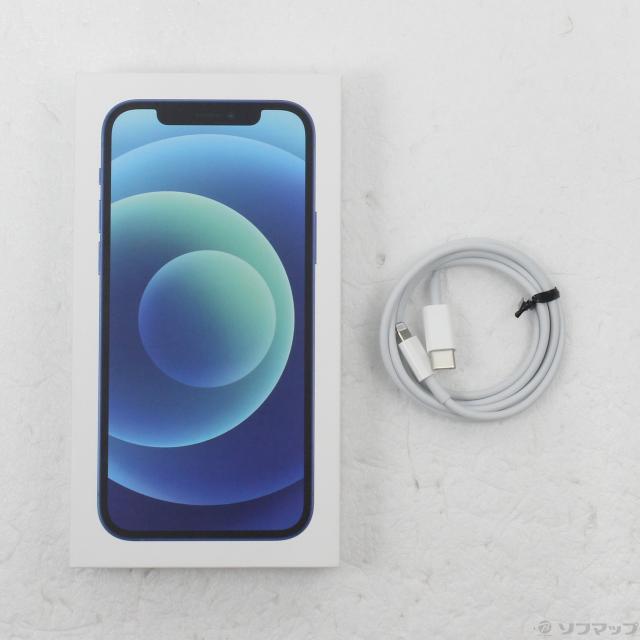 中古)Apple iPhone12 64GB ブルー MGHR3J/A SIMフリー(198-ud) 【公式