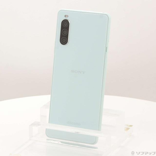 (中古)SONY Xperia 10 II 64GB ミント SO-41A docomoロック解除SIMフリー(198-ud)