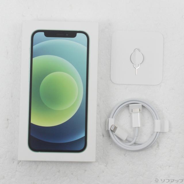 (中古)Apple iPhone12 mini 256GB グリーン MGDW3J/A SIMフリー(198-ud)_4