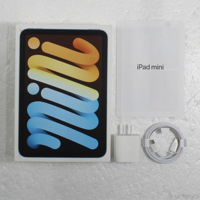 (中古)Apple iPad mini(A17 Pro) 128GB ブルー MXN73J/A Wi-Fi(262-ud)_4
