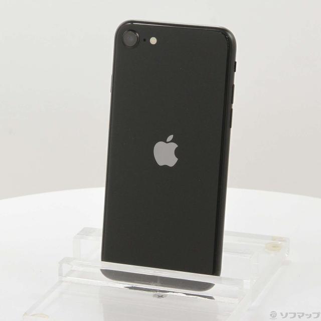 (中古)Apple iPhone SE 第2世代 64GB ブラック MHGP3J/A SIMフリー(251-ud)