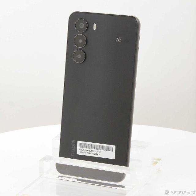中古)ZTE nubia S 5G 128GB ブラック A403ZT Y!mobile SIMフリー(276
