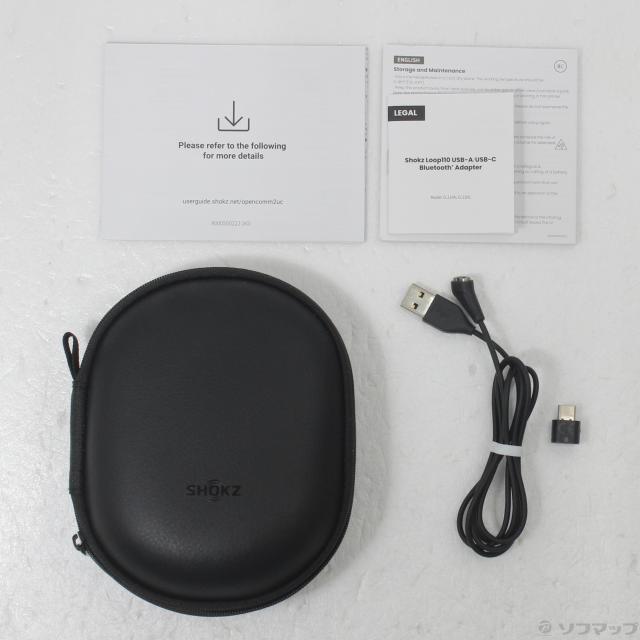 (中古)Shokz OpenComm2 UC SKZ-EP-000024 ブラック(262-ud)_4