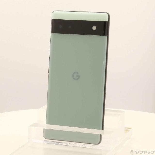 (中古)GOOGLE Google Pixel 6a 128GB セージ GB17L SIMフリー(352-ud)