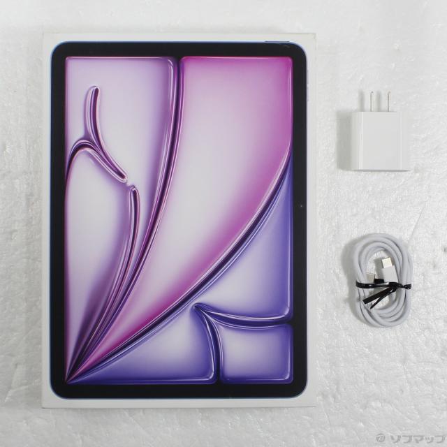 中古)Apple iPad Air 11インチ(M3) 128GB パープル 3N673J/A Wi-Fi(348