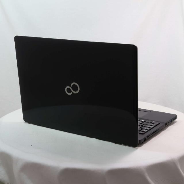 (中古)FUJITSU LIFEBOOK AH76/D1 FMVA76D1BB シャイニーブラック (Windows 10)(262-ud)