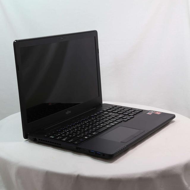 (中古)FUJITSU LIFEBOOK AH76/D1 FMVA76D1BB シャイニーブラック (Windows 10)(262-ud)