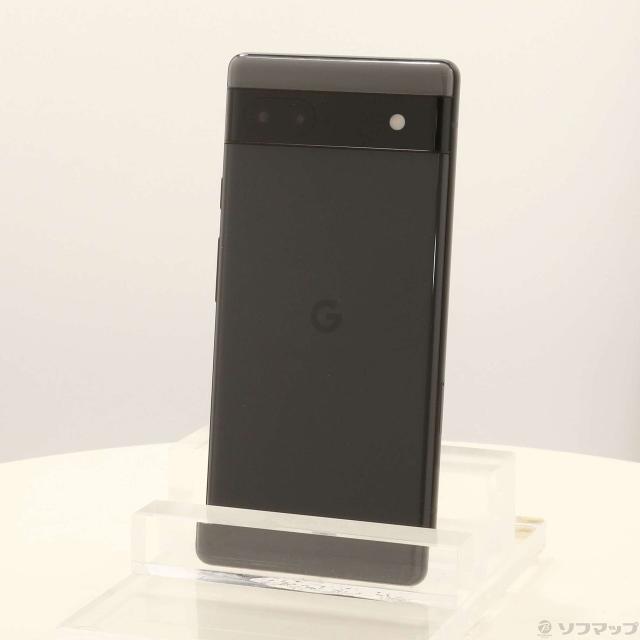 (中古)GOOGLE Google Pixel 6a 128GB チャコール GB17L au SIMフリー(269-ud)