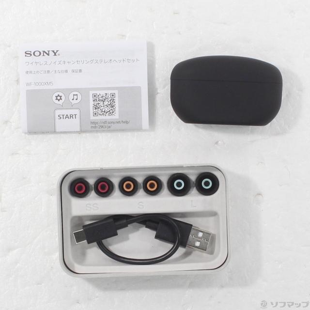 (中古)SONY WF-1000XM5 ブラック(352-ud)_4