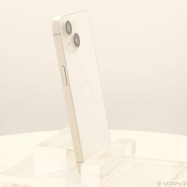中古)Apple iPhone14 128GB スターライト MPUQ3J/A SIMフリー(258-ud