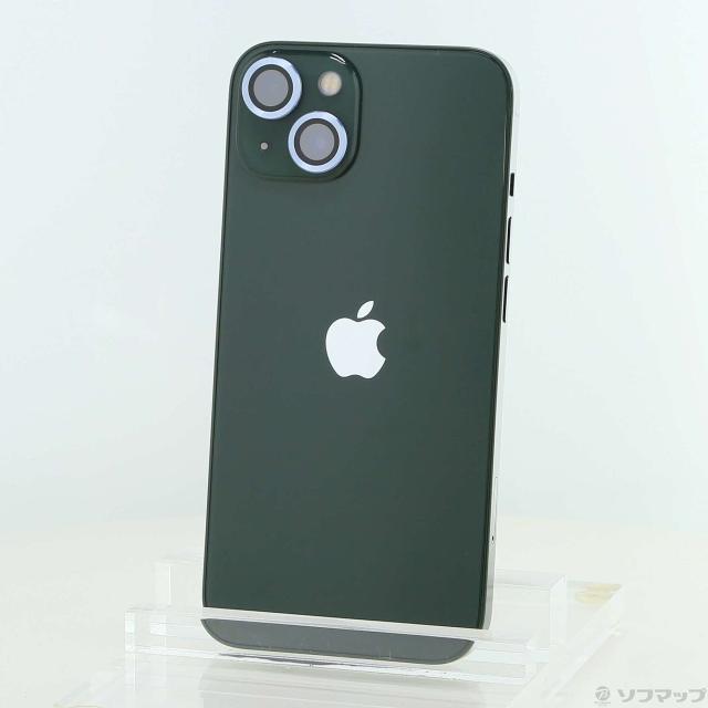 (中古)Apple iPhone13 128GB グリーン NNGG3J/A SIMフリー(262-ud)