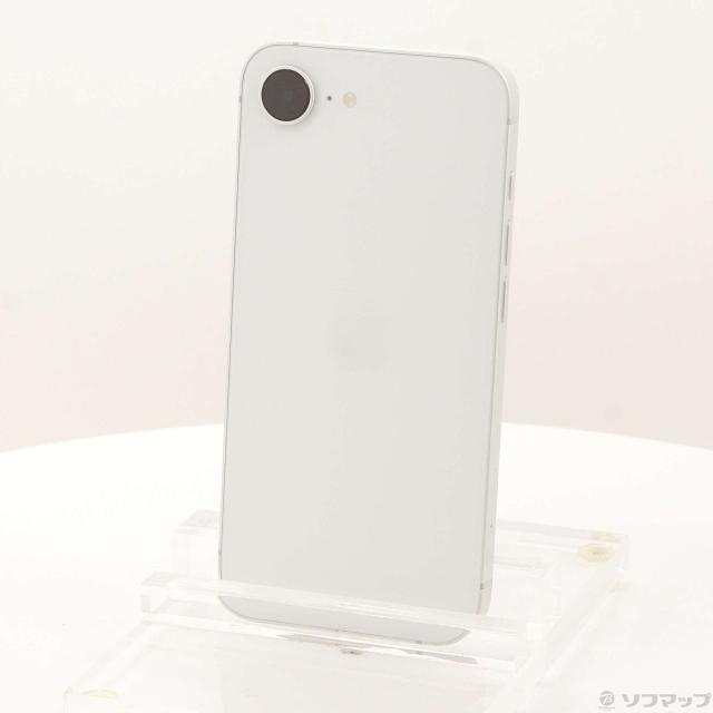 (中古)Apple iPhone16e 128GB ホワイト MD1R4J/A SIMフリー(349-ud)
