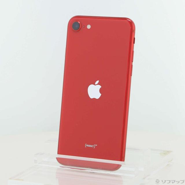 (中古)Apple iPhone SE 第2世代 64GB プロダクトレッド MHGR3J/A SIMフリー(269-ud)
