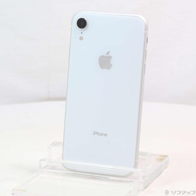 (中古)Apple iPhoneXR 64GB ホワイト MT032J/A SoftBank(262-ud)
