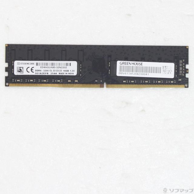 (中古)288P DDR4 16GB PC4-25600 DDR4-3200(344-ud)