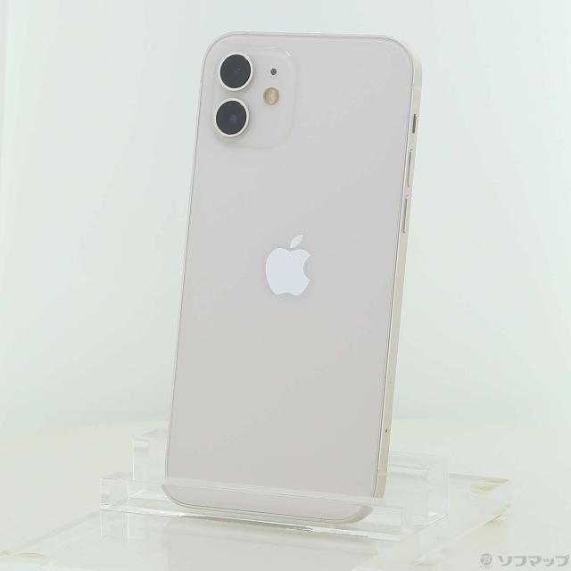 (中古)Apple iPhone12 64GB ホワイト MGHP3J/A SIMフリー(295-ud)