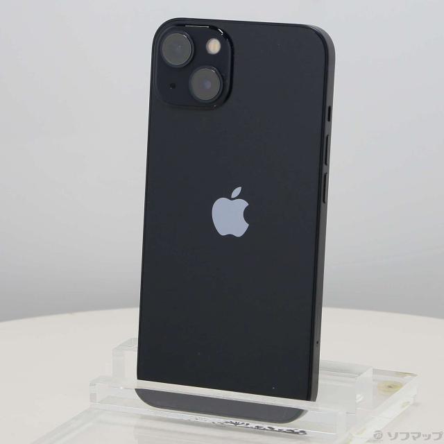 (中古)Apple iPhone13 128GB ミッドナイト MLNC3J/A SIMフリー(377-ud)
