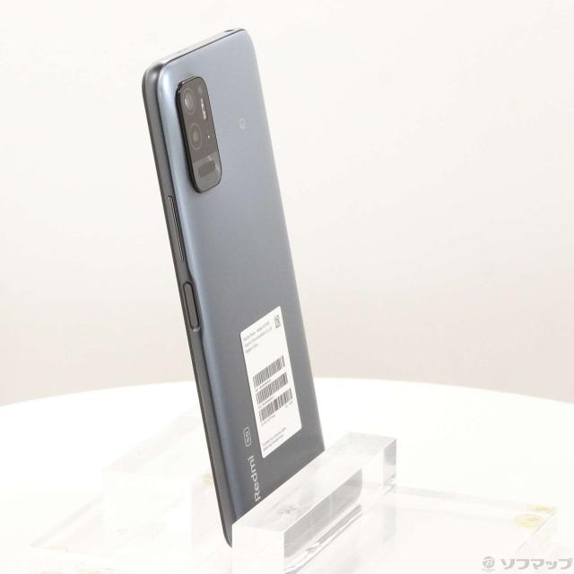 (中古)Xiaomi Redmi Note 10T 64GB アジュールブラック A101XM Softbank SIMフリー(269-ud)_3