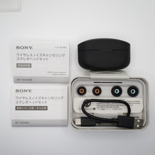 中古)SONY WF-1000XM4 B ブラック(297-ud) 【公式通販】