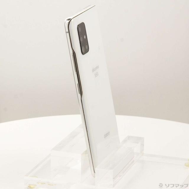 (中古)SAMSUNG GALAXY A51 5G 128GB プリズムブリックス ホワイト SC-54A docomoロック解除SIMフリー(295-ud)_3
