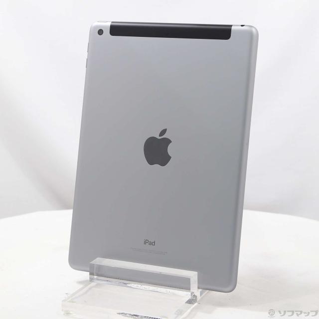 (中古)Apple iPad 第6世代 32GB スペースグレイ MR6N2J/A docomoロック解除SIMフリー(269-ud)