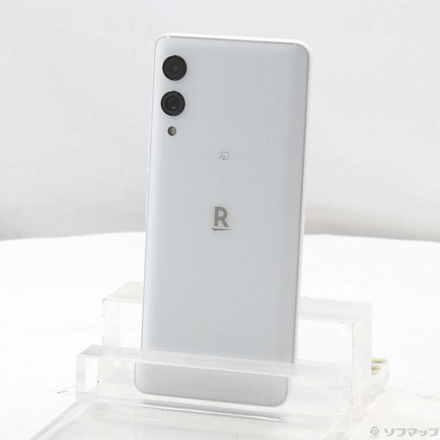 中古)楽天モバイル Rakuten Hand 5G 128GB ホワイト P780 楽天 SIM 