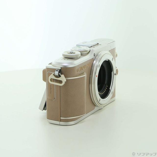 (中古)OLYMPUS OLYMPUS PEN E-PL10 ボディ ブラウン(262-ud)