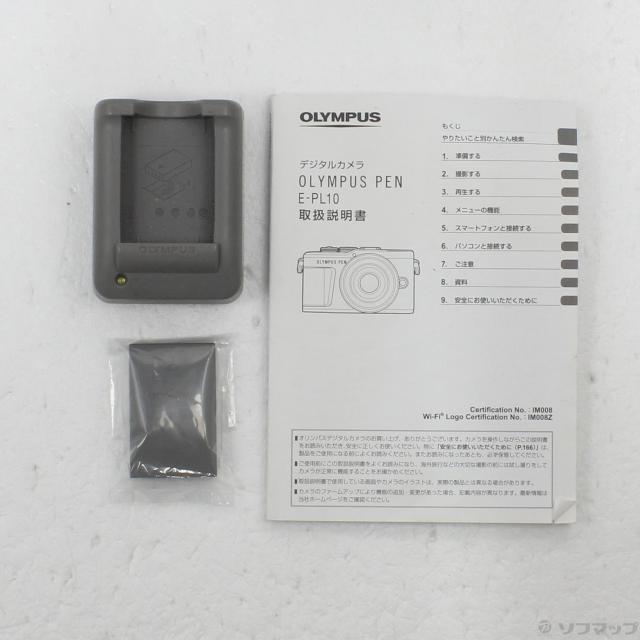 (中古)OLYMPUS OLYMPUS PEN E-PL10 ボディ ブラウン(262-ud)