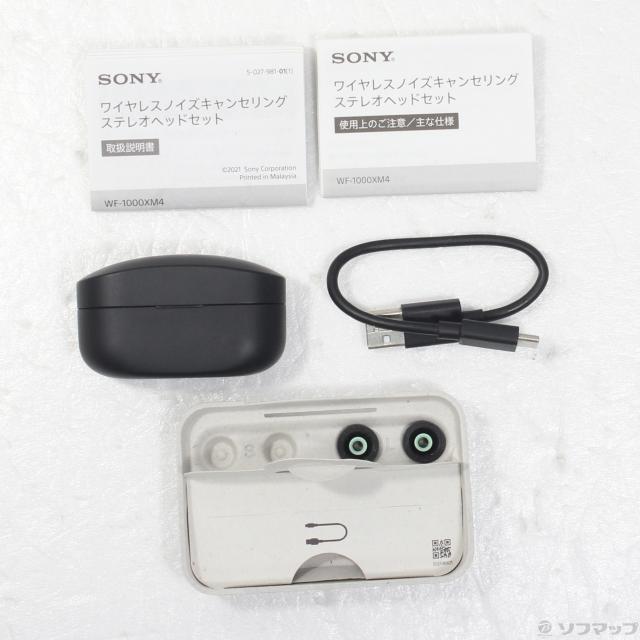 中古)SONY WF-1000XM4 B ブラック(262-ud) 【公式通販】