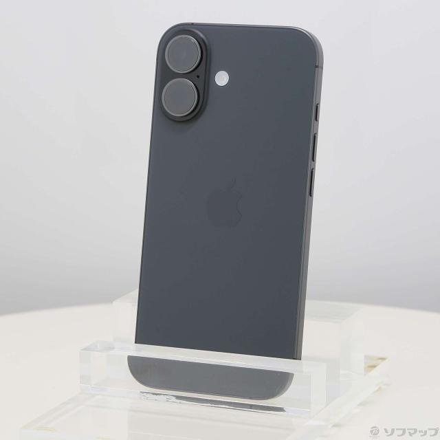 (中古)Apple iPhone17 256GB ブラック MG674J/A SIMフリー(258-ud)