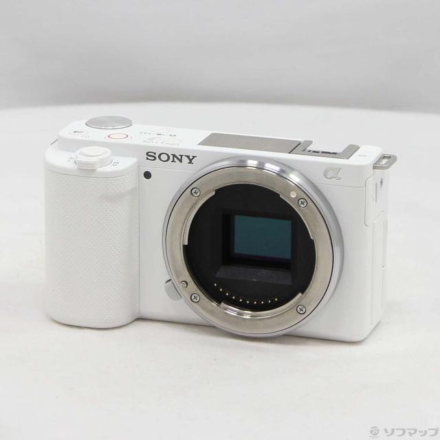 中古)SONY VLOGCAM ZV-E10 ボディ ホワイト(198-ud) 【公式通販】