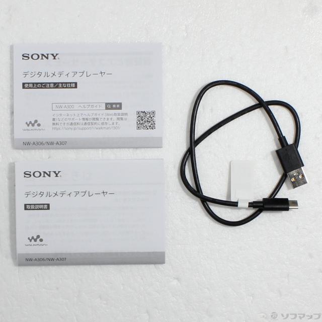(中古)SONY WALKMAN A300シリーズ メモリ32GB+microSD グレー NW-A306(295-ud)_4