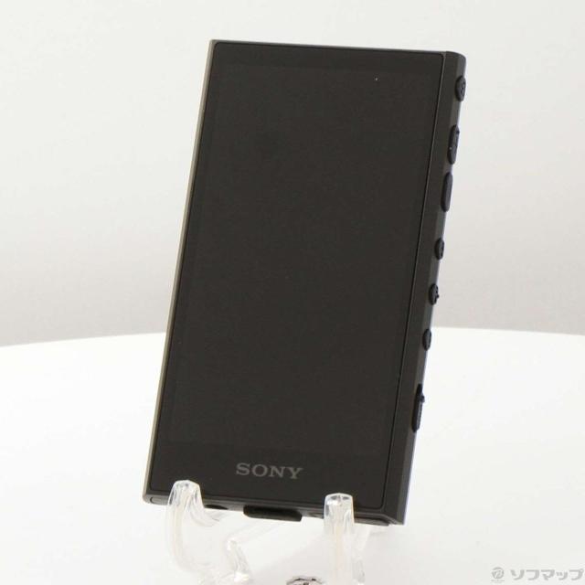 中古)SONY WALKMAN A300シリーズ メモリ64GB+microSD ブラック NW-A307 