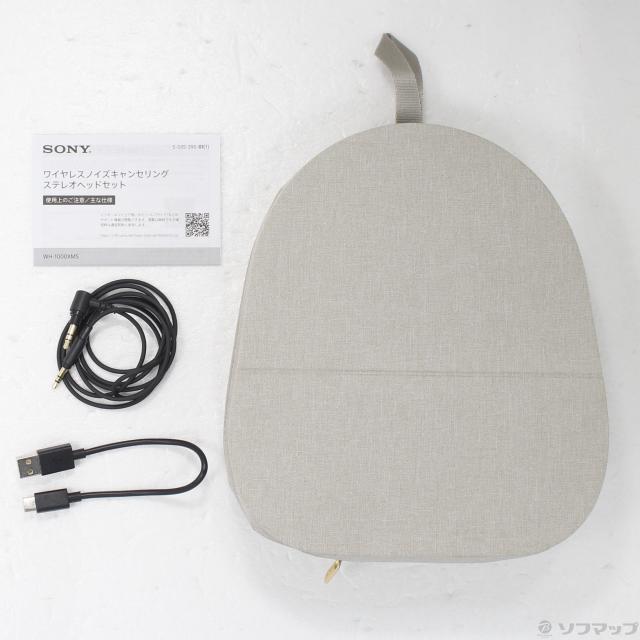(中古)SONY WH-1000XM5 S プラチナシルバー(349-ud)_4