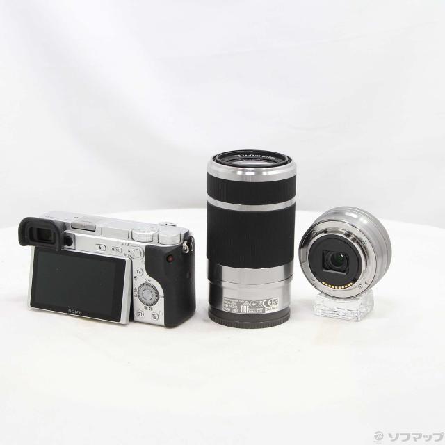 (中古)SONY α6400 ILCE-6400Y ダブルズームレンズキット シルバー(276-ud)_2