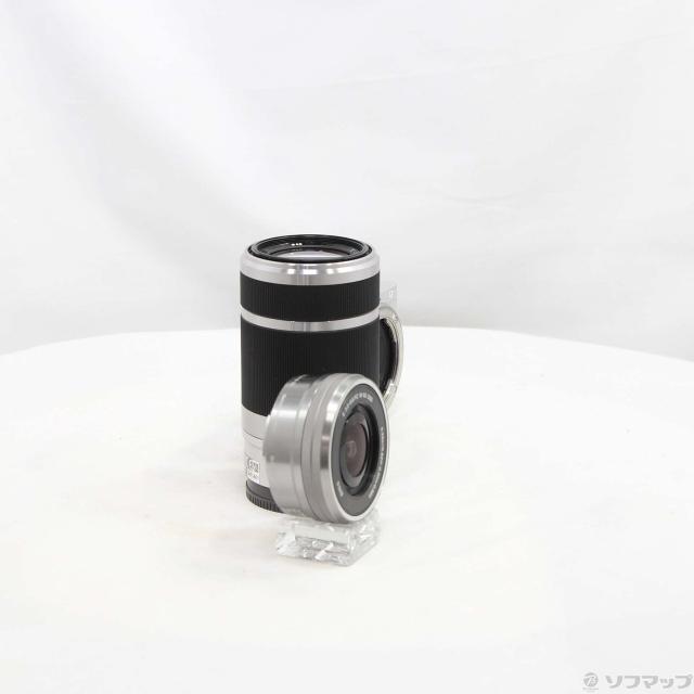 (中古)SONY α6400 ILCE-6400Y ダブルズームレンズキット シルバー(276-ud)_3