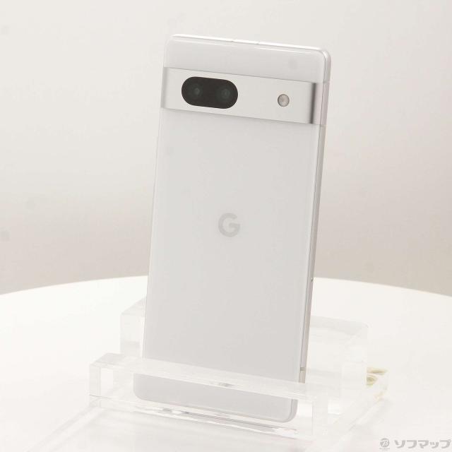 (中古)GOOGLE Google Pixel 7a 128GB スノー au SIMフリー(349-ud)