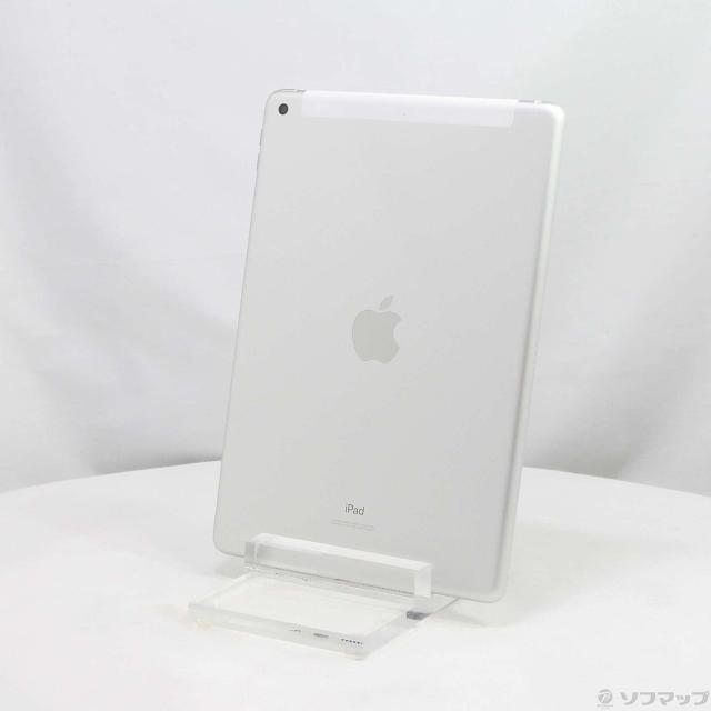 (中古)Apple iPad 第7世代 32GB シルバー MW6C2J/A auロック解除SIMフリー(305-ud)