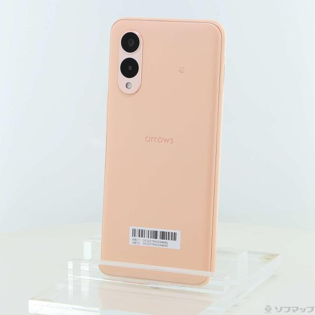 (中古)FCNT arrows We2 64GB ライトオレンジ F-52E docomoロック解除SIMフリー(368-ud)