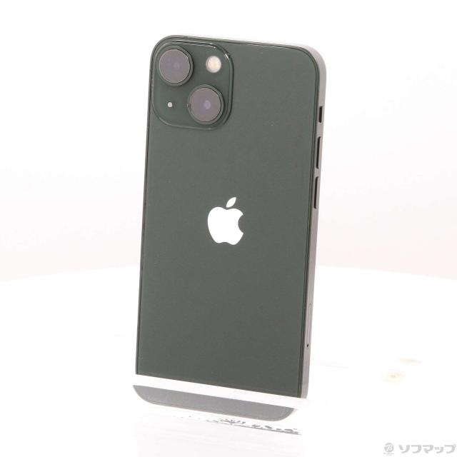 中古)Apple iPhone13 mini 128GB グリーン MNFC3J/A SIMフリー(247-ud