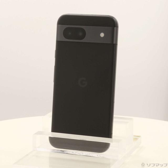 (中古)GOOGLE Google Pixel 8a 128GB オブシディアン GOSBA2 Softbank SIMフリー(377-ud)
