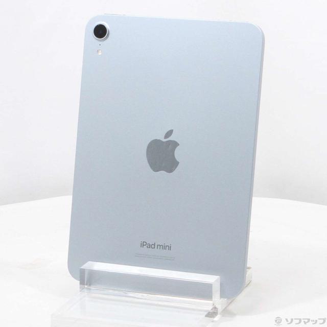 (中古)Apple iPad mini(A17 Pro) 128GB ブルー MXN73J/A Wi-Fi(262-ud)