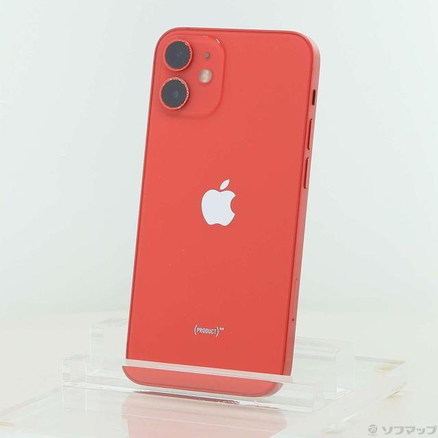中古)Apple iPhone12 mini 64GB プロダクトレッド MGAE3J/A SIMフリー 