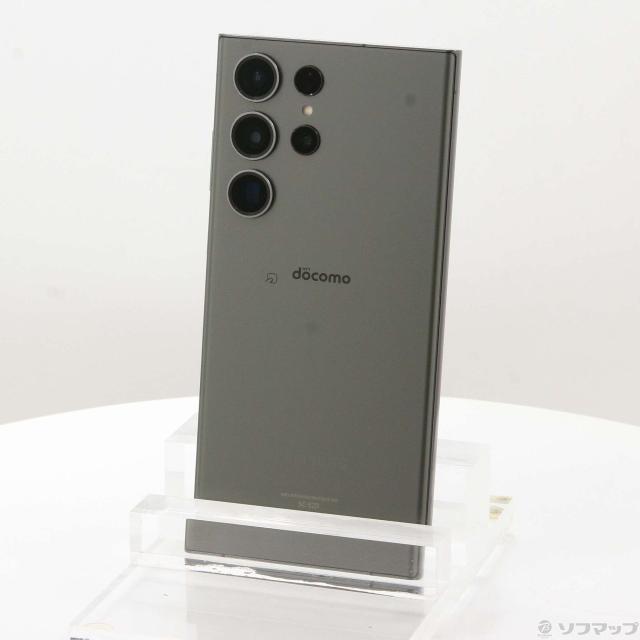 (中古)SAMSUNG Galaxy S23 Ultra 256GB グリーン SC-52D docomo SIMフリー(377-ud)