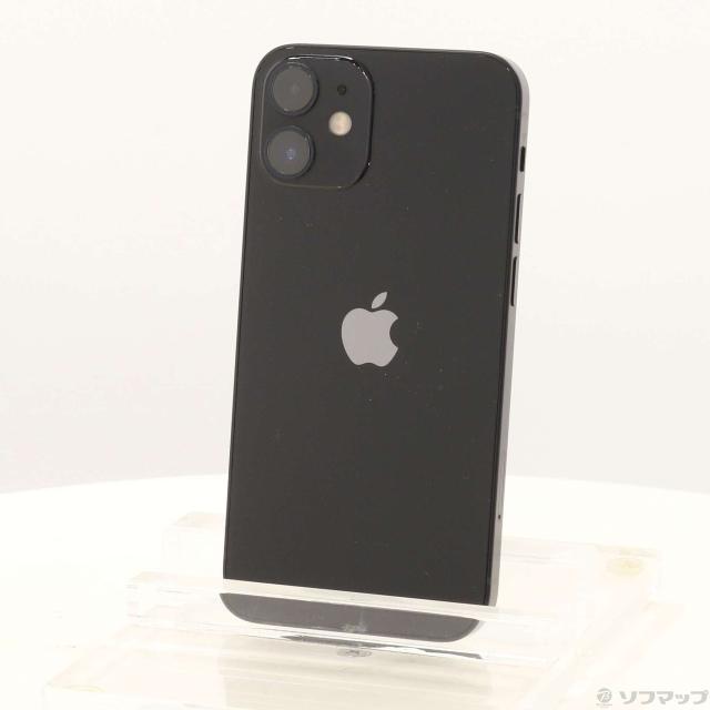 (中古)Apple iPhone12 mini 256GB ブラック MGDR3J/A SIMフリー(247-ud)