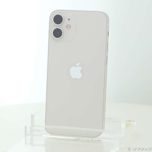 (中古)Apple iPhone12 mini 64GB ホワイト MGA63J/A SIMフリー(349-ud)