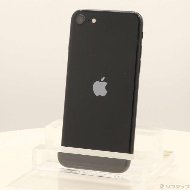 (中古)Apple iPhone SE 第3世代 64GB ミッドナイト MMYC3J/A SIMフリー(258-ud)