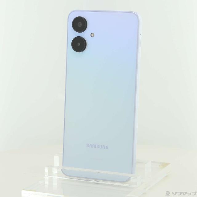 (中古)SAMSUNG Galaxy A25 5G 64GB ライトブルー SCG33 auロック解除SIMフリー(352-ud)