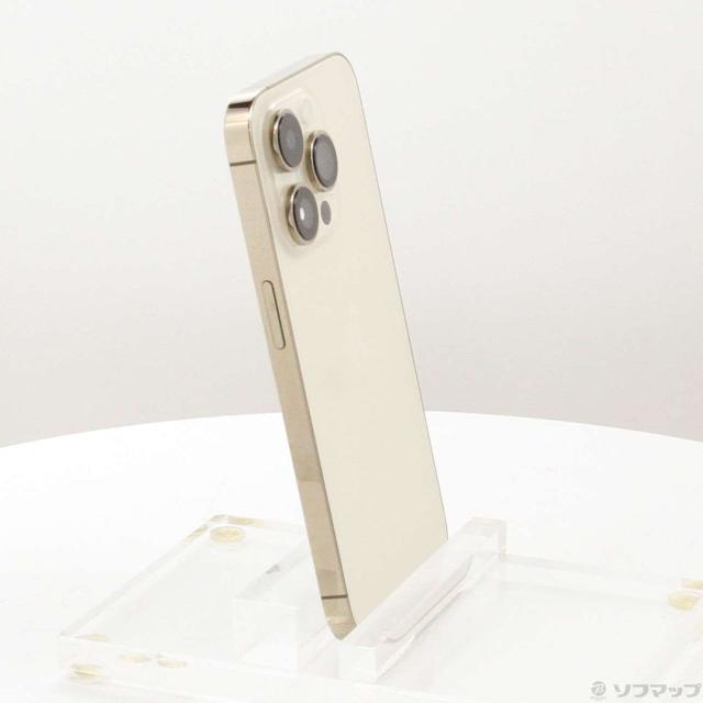 (中古)Apple iPhone14 Pro 256GB ゴールド MQ173J/A SIMフリー(262-ud)