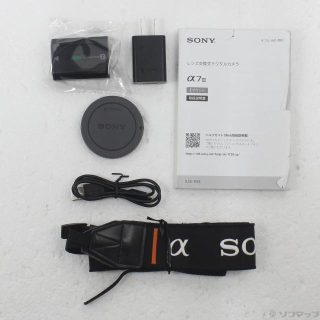 中古)SONY α7 III ILCE-7M3 ボディ(276-ud) 【公式通販】